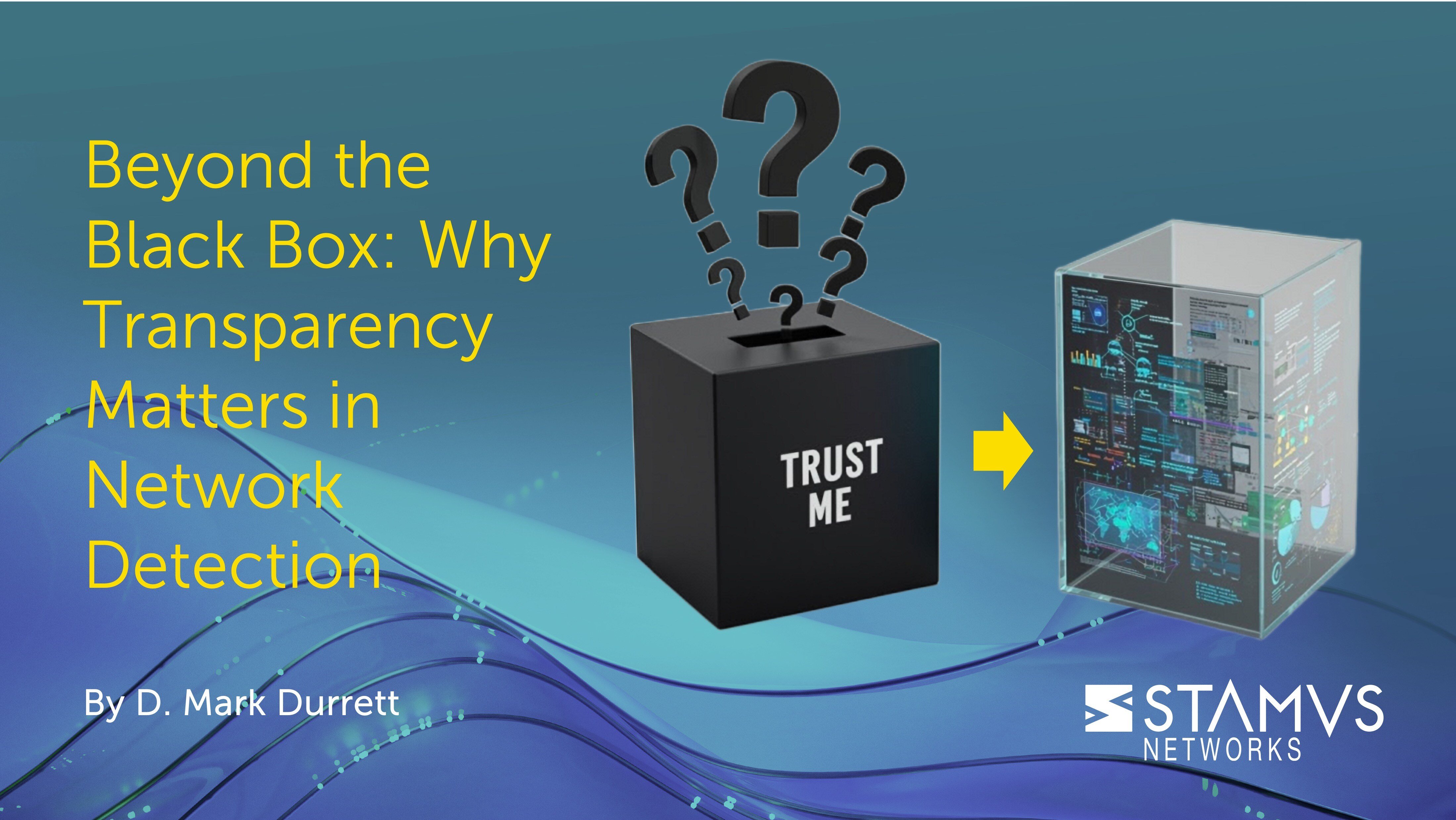Beyond the Black Box: Why Transparency Matters in Network Detection